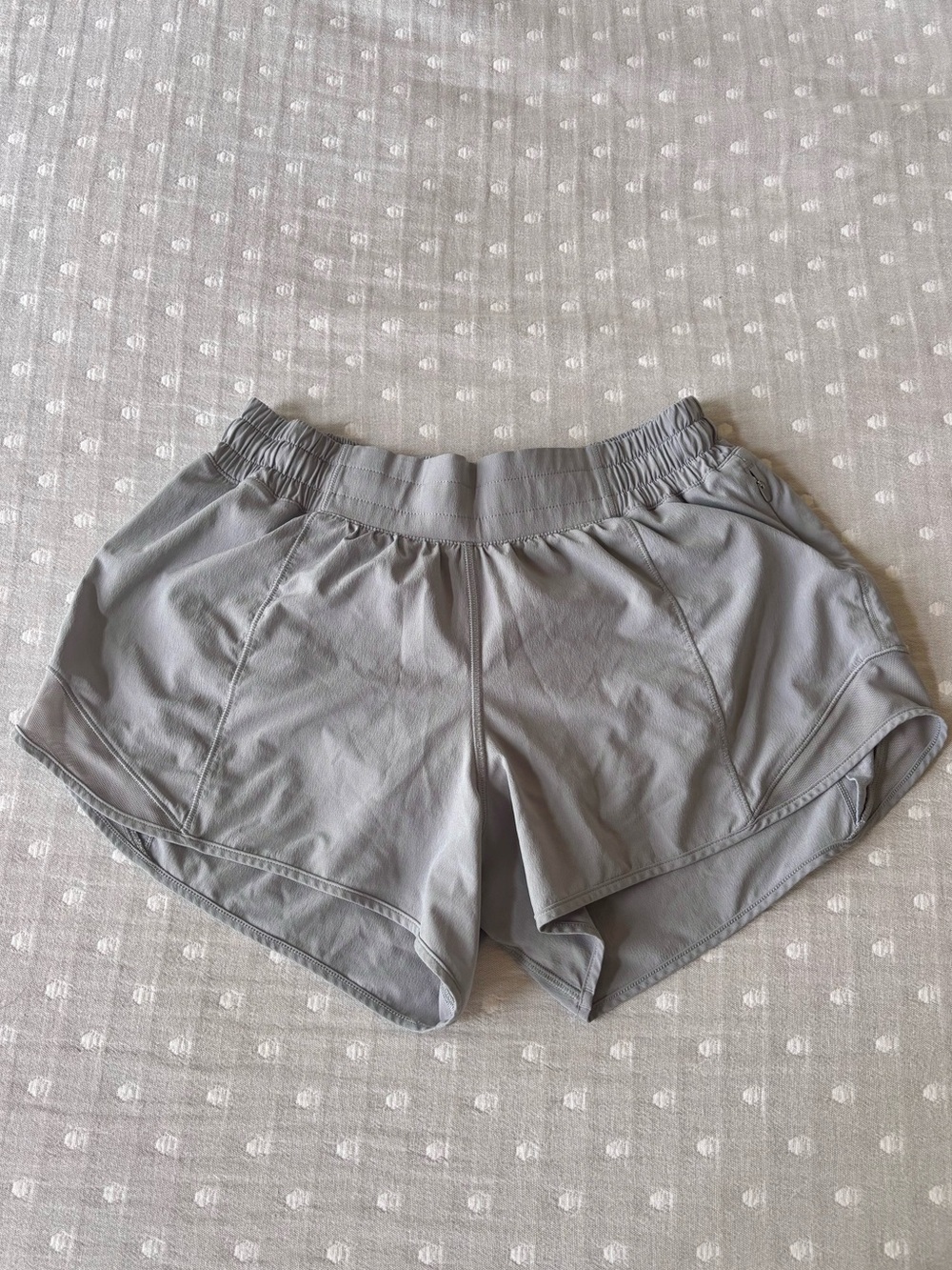lululemon athletica Light Gray Women's Run Shorts